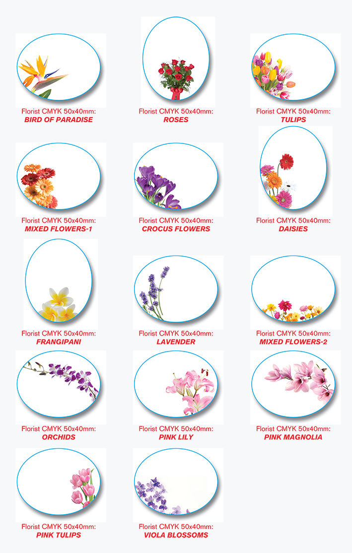 Clingon Label | Florist Labels